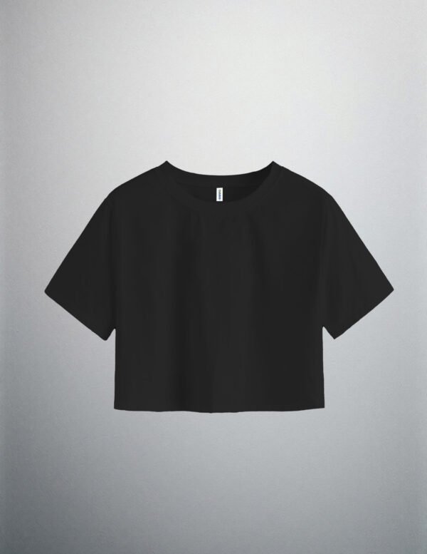 Crop top de algodón - Image 1