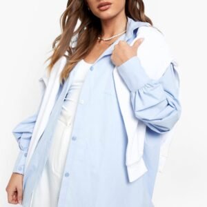 Camisa oversize estilo boyfriend